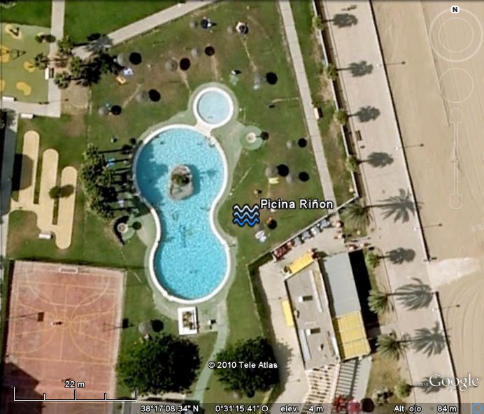 Piscinas de Urbanova - Alicante - Las piscinas más originales
