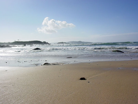 Playa de A Lanzada, El Grove, Pontevedra, Galicia 0