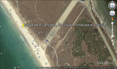 Playa de A Lanzada, El Grove, Pontevedra, Galicia (Foto 1)