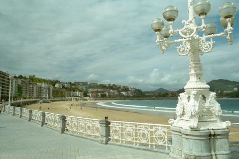 Playa de la Concha en Donostia - San Sebastián 1