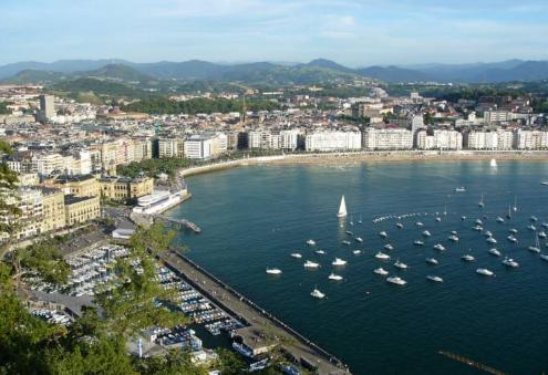 Playa de la Concha en Donostia - San Sebastián 🗺️ Foro Ficheros KMZ, KML y Rutas 0