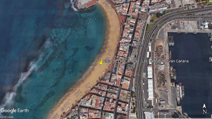 Playa de Las Canteras, Las Palmas de Gran Canaria 🗺️ Foro España 2