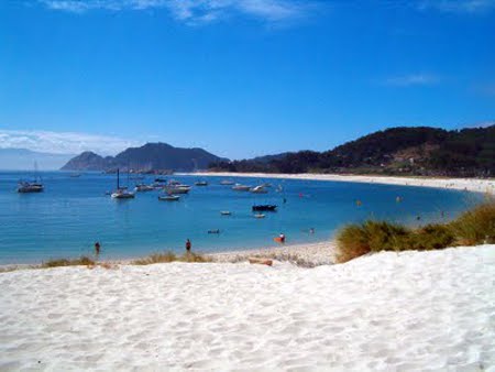 Playa de Rodas, Islas Cies, Vigo, España 0