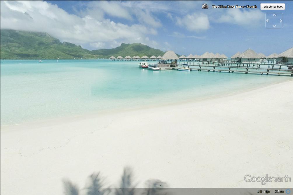 Playa de Bora Bora - Polinesia Francesa 1 - Playa de Anse Source D'Argent en Seychelles 🗺️ Foro Google Earth para Viajar