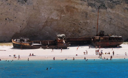 Playa Navagio, Elation, Isla Zakinthos, Grecia 1