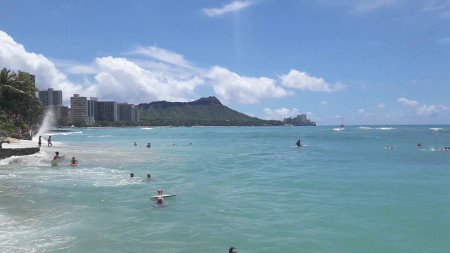 Playas de Waikiki, Hawái, EE. UU 0