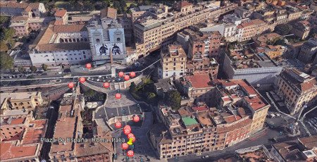 Plaza de España, Roma, Italia 🗺️ Foro Europa 2