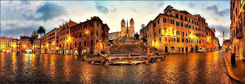 Plaza de España, Roma, Italia 1