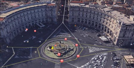 Plaza de la República, Roma, Italia 🗺️ Foro Europa 2