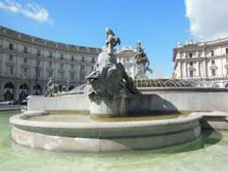 Plaza de la República, Roma, Italia 1