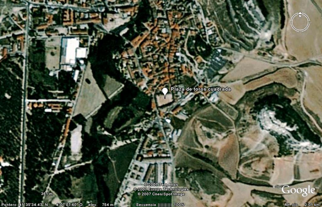 ¿Quién dijo que las plazas de toros eran redondas? 🗺️ Foro General de Google Earth 0