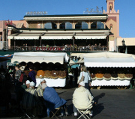 Plaza Djemaa Elfna, Medina, Marruecos 🗺️ Foro África 1