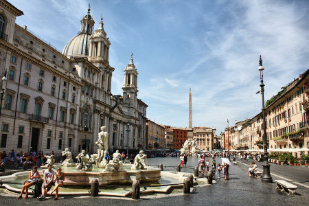 Plaza Navona, Roma, Italia 0