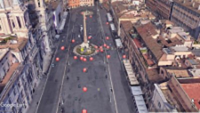 Plaza Navona, Roma, Italia 🗺️ Foro Europa 2