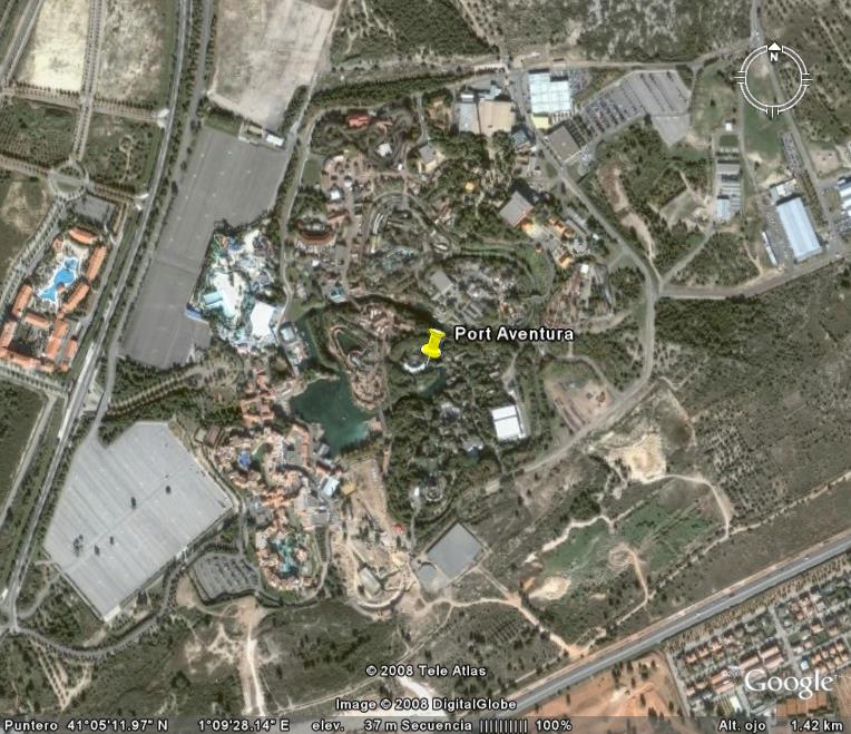 Parque de atracciones Terra Mitica - Benidorm 🗺️ Foro General de Google Earth 0