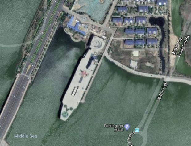 Portaaviones Casino en Bincheng 0 - Portaviones en un lago de China 🗺️ Foro Belico y Militar
