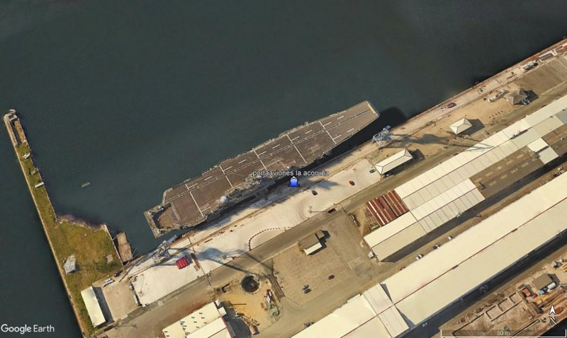 Portaaviones español en la base naval de La Coruña 0 - Portaaviones INS Vikrant 🗺️ Foro Belico y Militar