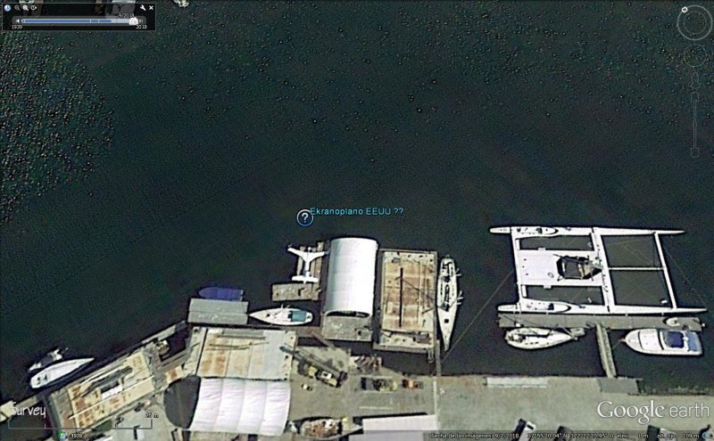 Ekranoplano en forma de Y en USA 0 - Ekranoplanos ¿Barco o avión? 🗺️ Foro General de Google Earth