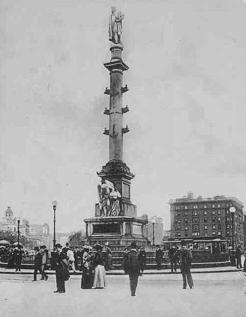 Una columna rostral en Nueva York: El monumento a Colón. 0 - Las columnas rostrales de San Petersburgo 🗺️ Foro General de Google Earth