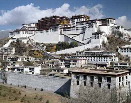 Palacio Potala, en Lhasa, residencia del Dalai Lama 🗺️ Foro China, el Tíbet y Taiwán 2