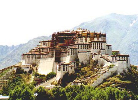 Palacio Potala, en Lhasa, residencia del Dalai Lama 0