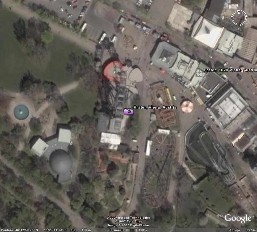 Noria de el Prater, Viena, Austria - PARQUE DE ATRACIONES en Yokohama 🗺️ Foro General de Google Earth