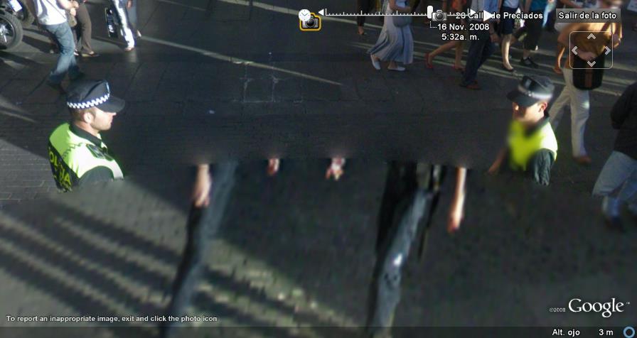 Curiosidades de Google Earth (En modo Street View ) 2