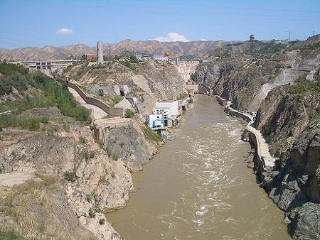 Presa Liujiaxia, Gansu, China 1