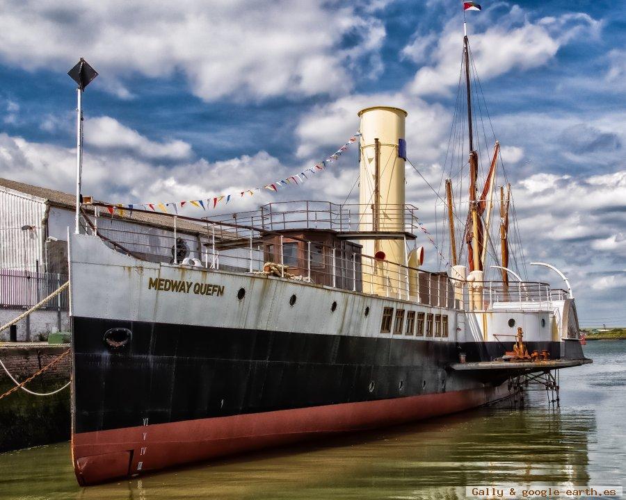 PS Medway Queen - Barcos Rueda de Paleta o Vapor de ruedas 🗺️ Foro General de Google Earth