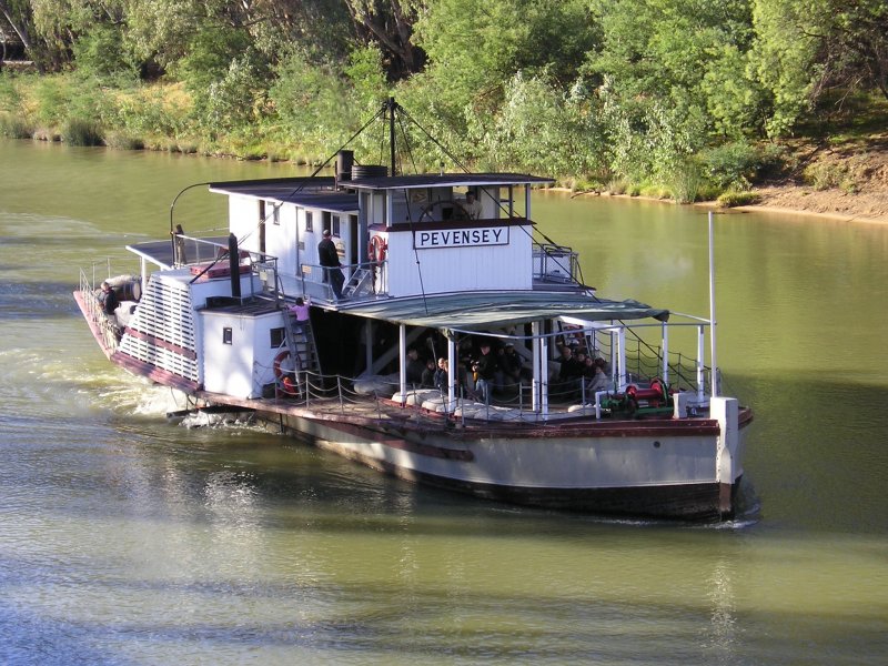 Pevensey, Paddle Steamer, Australia 0 - Pride of the Murray, barco de paletas, Australia 🗺️ Foro General de Google Earth