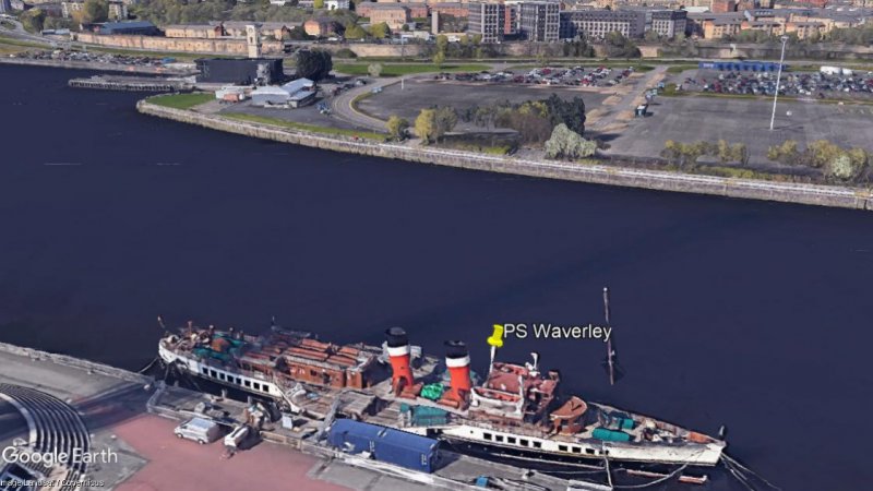 PS Waverley - Paddle Steamer 1 - Barcos Rueda de Paleta o Vapor de ruedas 🗺️ Foro General de Google Earth