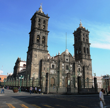 Puebla, centro historico, Mexico 1