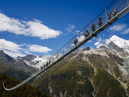 Puente Charles Kuonen, Randa, Suiza 0