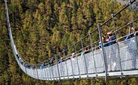 Puente Charles Kuonen, Randa, Suiza 1