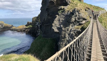 Puente Colgante Carrick a Rede, Irlanda 0