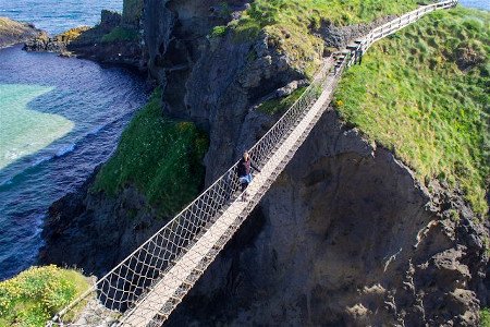 Puente Colgante Carrick a Rede, Irlanda 1