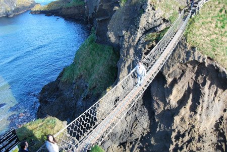 Puente Colgante Carrick a Rede, Irlanda 1