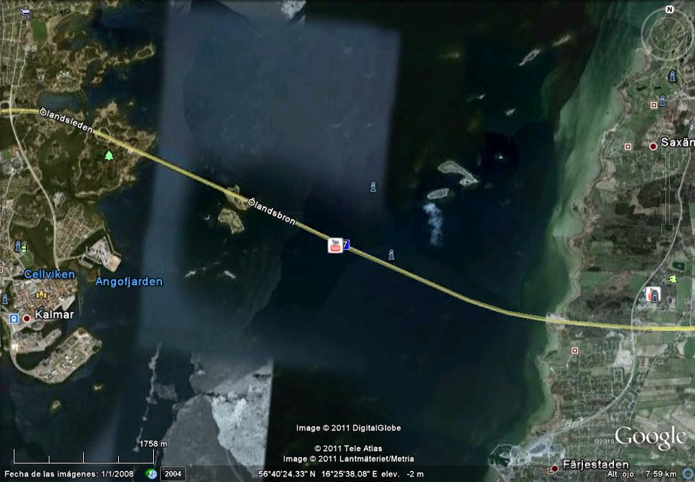 Puente de Kalmar a la Isla de Oland 0