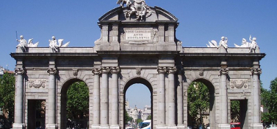 Puerta de Alcalá, Plaza de la Independencia, Madrid 1