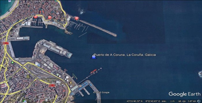 Puerto de A Coruna, La Coruña, Galicia 2
