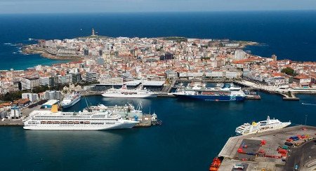 Puerto de A Coruna, La Coruña, Galicia 1