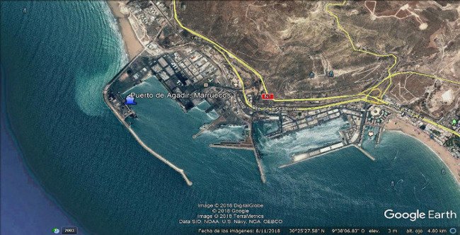 Puerto de Agadir, Marruecos 🗺️ Foro África 2