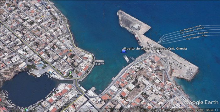 Puerto de Agios Nikolaos, Kriti, Grecia 🗺️ Foro Europa 2