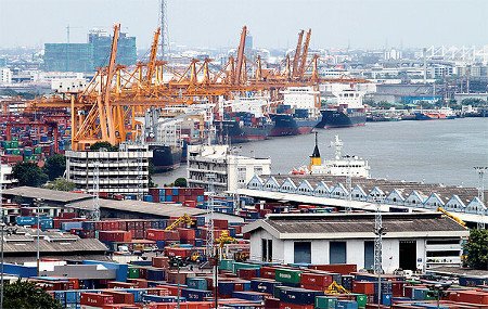 Puerto de Bangkok, Tailandia 1