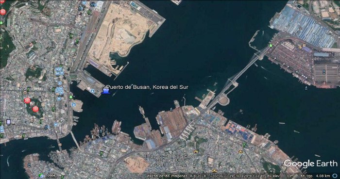 Puerto de Busan, Korea del Sur 🗺️ Foro Asia 2