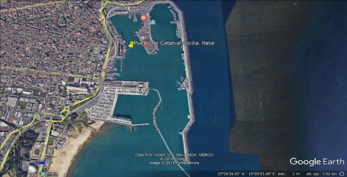 Puerto de Catania, Sicilia, Italia 🗺️ Foro Europa 2