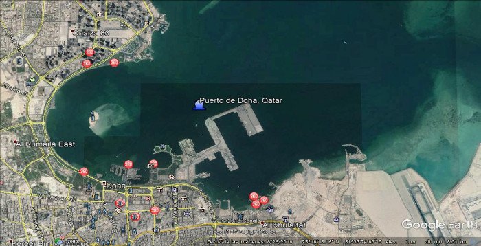 Puerto de Doha, Qatar 🗺️ Foro Asia 2