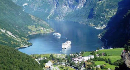 Puerto de Geiranger, Noruega 1