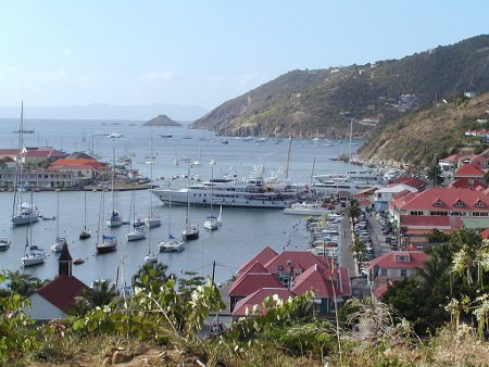 Puerto de Gustavia, San Bartolomé, Caribe 1