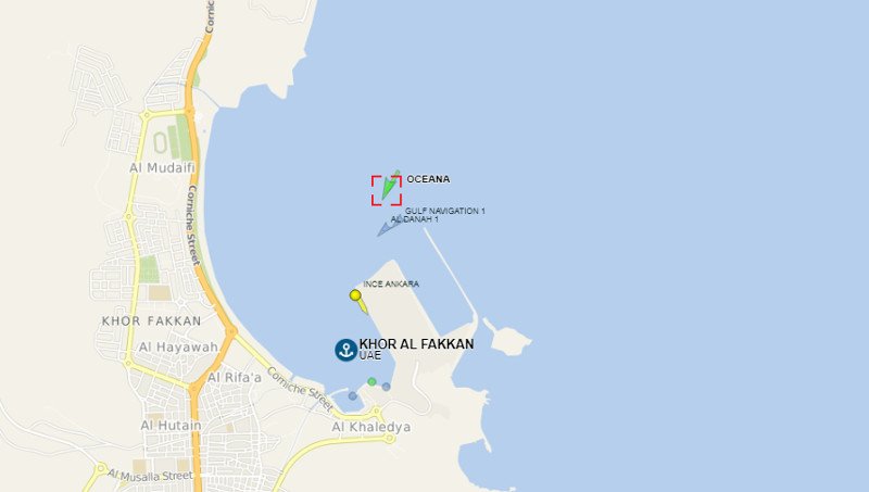 Puerto de Khor Fakkan, Sarja, Emiratos Árabes Unidos 0